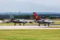 Panavia Tornados mit zugeschaltetem Nachbrenner