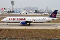 Airbus A321-200 der Zagrosjet
