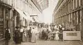 Einkaufspassage im 19. Jahrhundert