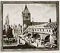 Johann Christoph Jakob Wilder: Schuldbrücke 1812, Demolierung des Wehrgangs