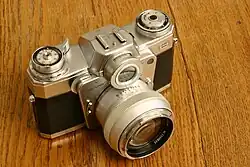 Contarex mit Planar 55mm, 1:1,4