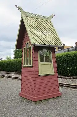 Zeitungskiosk vom Bahnhof Tretten