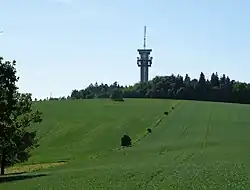 Die Gipfelregion mit Fernsehturm