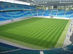 Zentralstadion (Zentralstadion) Ort: Leipzig Kapazität: 43.000[25] Verein: FC Sachsen Leipzig