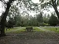 Ehrenfriedhof für die Bombenopfer 1945 in Zerbst Heidetorfriedhof