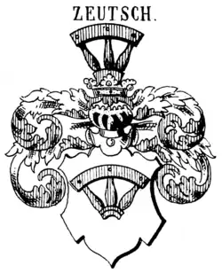 Wappen derer von Zeutsch