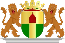 Wappen des Ortes Zevenhuizen-Moerkapelle