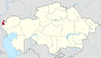 Lage in Kasachstan