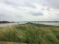 Blick auf den Pannerdense Kop vom Fort Pannerden