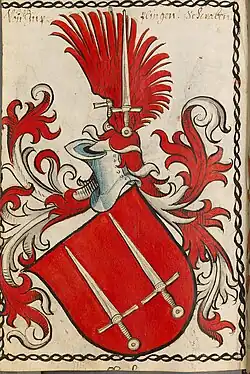 Familienwappen nach dem Scheiblerschen Wappenbuch