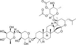 Strukturformel von Ziziphin