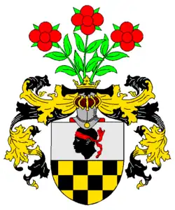 Zozenow (Adelsgeschlecht) rotes flatterdes Stirnband