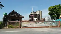 Nach der Sprengung des Schornsteins, 2021