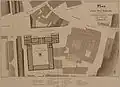 Plan des Postgebäudes