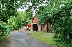 Zufahrt zum Rittergut Brokeloh