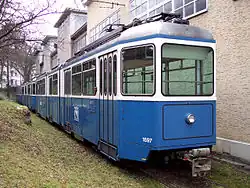 Führerstandsloser Beitriebwagen Be 4/6 «Blinde Kuh»