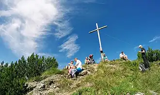 Zwölferköpfl Gipfelkreuz