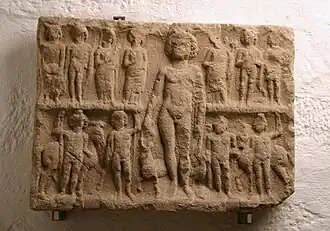 Zwölfgötterrelief, Römisches Lapidarium Stuttgart