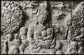 Hariti-Relief an der Nordwand des Tempels