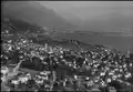 Minusio, historisches Luftbild von Werner Friedli (1953)