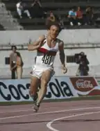 Manfred Ommer – ausgeschieden als Sechster des ersten Halbfinals