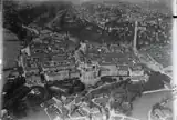 Luftbild von Walter Mittelholzer, 1919