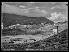 Barralhaus und Altes Hospiz um 1905