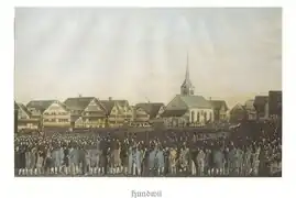 Landsgemeinde-Ansicht von Johann Ulrich Fitzi (1798–1855)