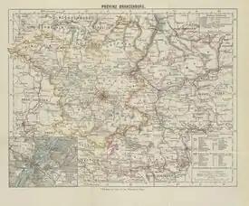 Karte der Provinz (1896)