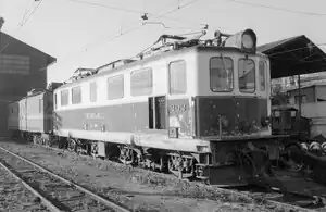 E-202 abgestellt in Los Andes (1990)