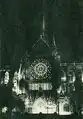 Beleuchtung des südlichen Querschiffs von Notre Dame (1930)