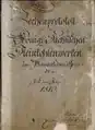 Zechenprotokoll von 1810
